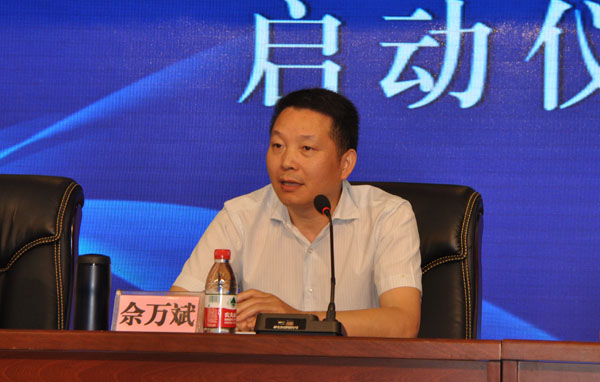 乐山师范学院党委常委,宣传部长佘万斌,金口河区委教育工委书记,教育